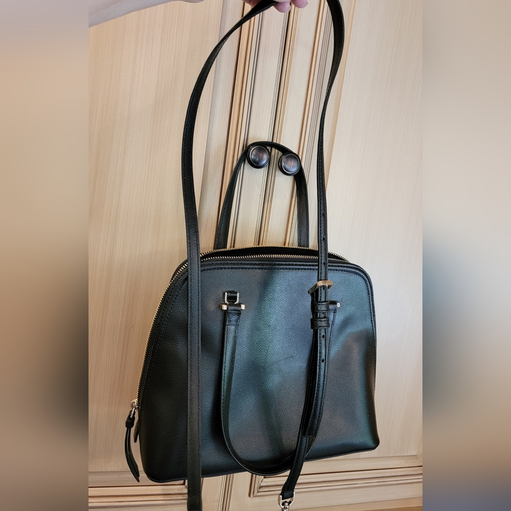 Kate Spade black bag with removable crossbody strap